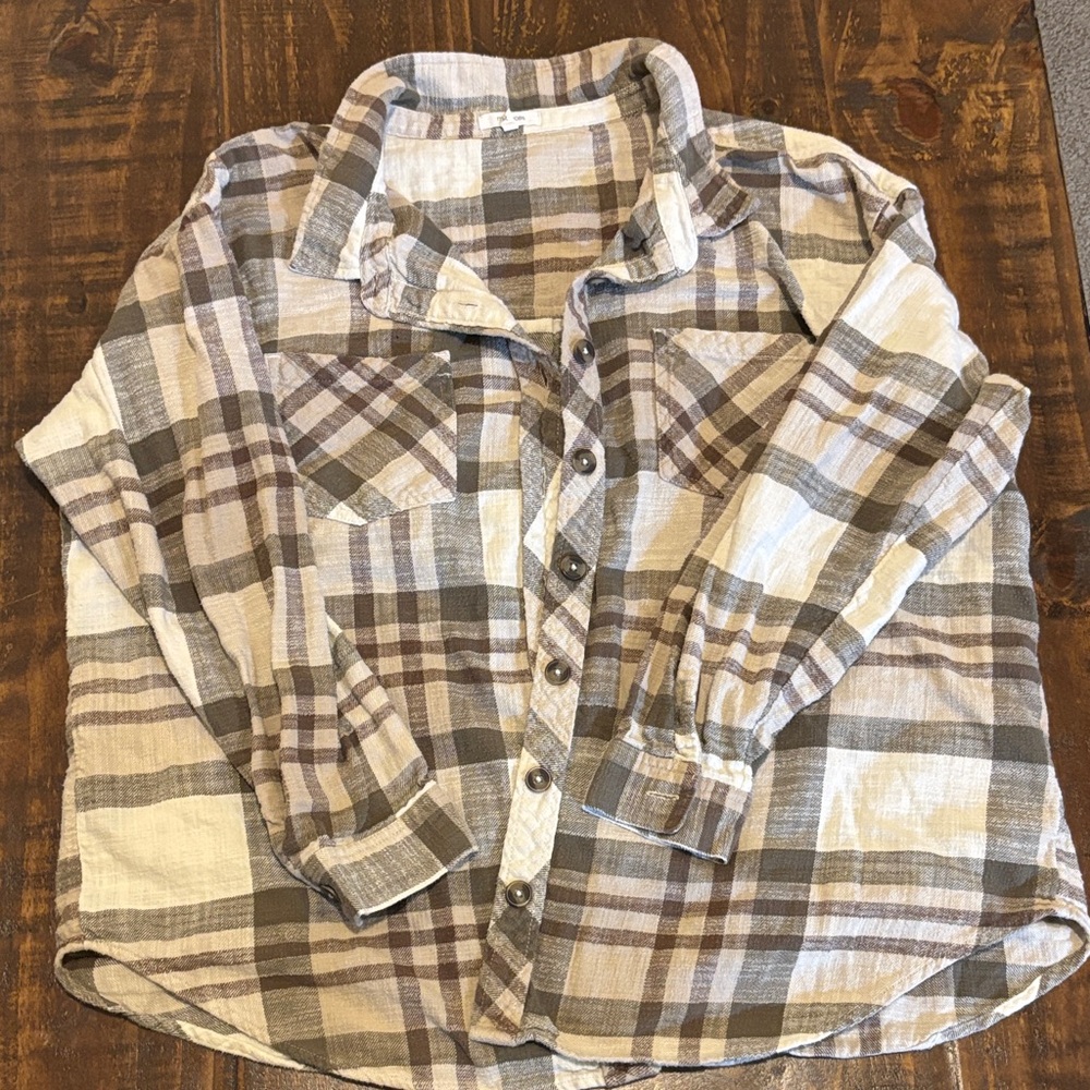 Stylish Maurices Flannel Shirt